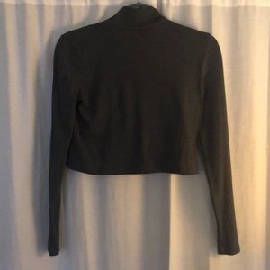 Turtleneck crop top